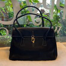 Load image into Gallery viewer, Ferragamo Black Pre-Owned Purse- Ladies
