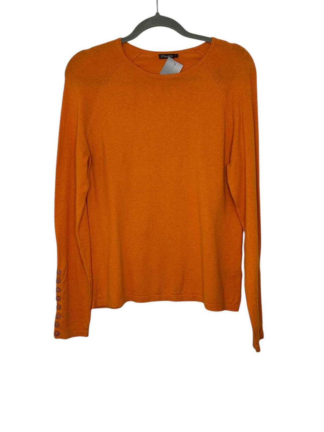 J McLaughlin Size Large Orange Pre-Owned Sweater- Ladies