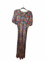 Load image into Gallery viewer, Spell &amp; the Gypsy Size Medium Black Floral Pre-Owned Dress- Ladies
