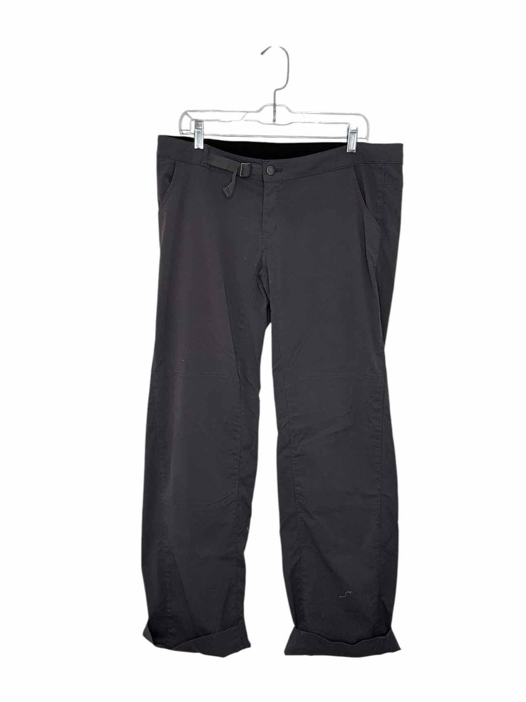 Prana Size 12 Grey Pre-Owned Pants- Ladies