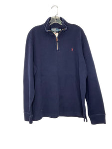 Polo Size XL Navy Pullover- Mens