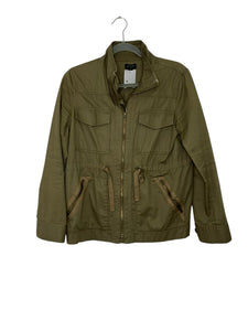 J Crew Size Small Army Green Pre-Owned Jacket- Ladies