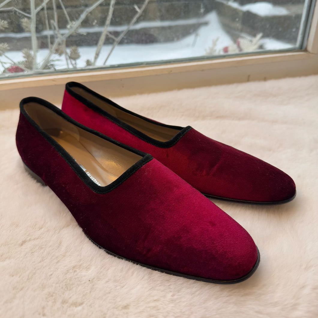 Ferragamo Size 8.5 Ruby Pre-Owned Shoes- Ladies