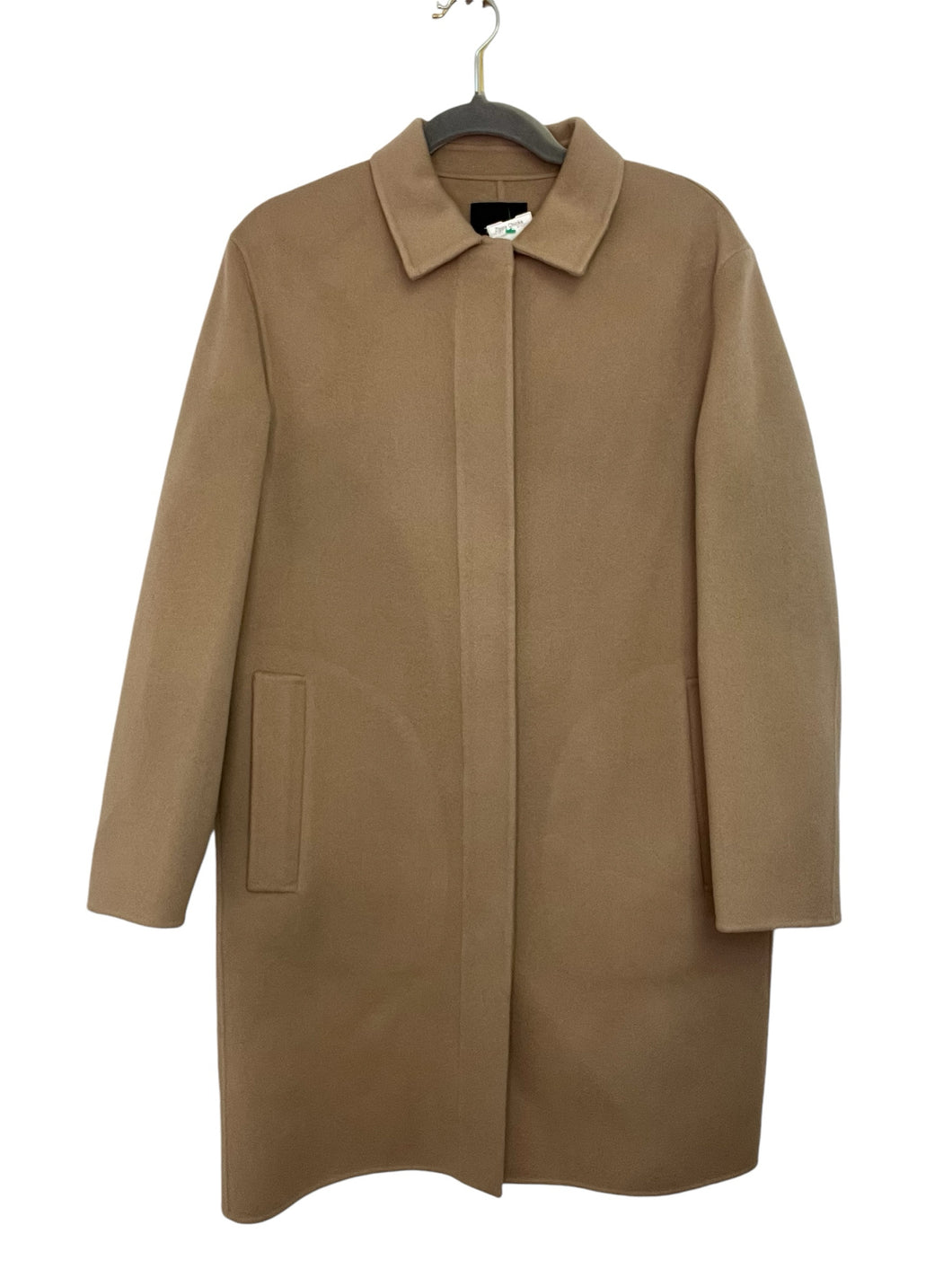 Theory Size Medium Beige Pre-Owned Coat- Ladies