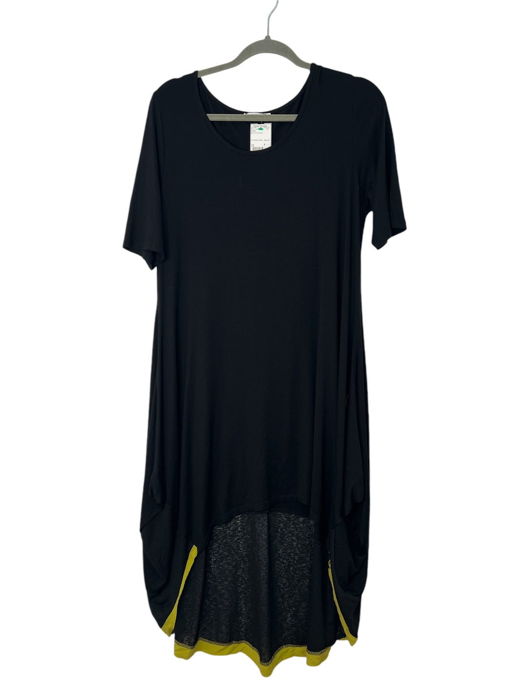 Luukaa Size 12 Black Pre-Owned Dress- Ladies