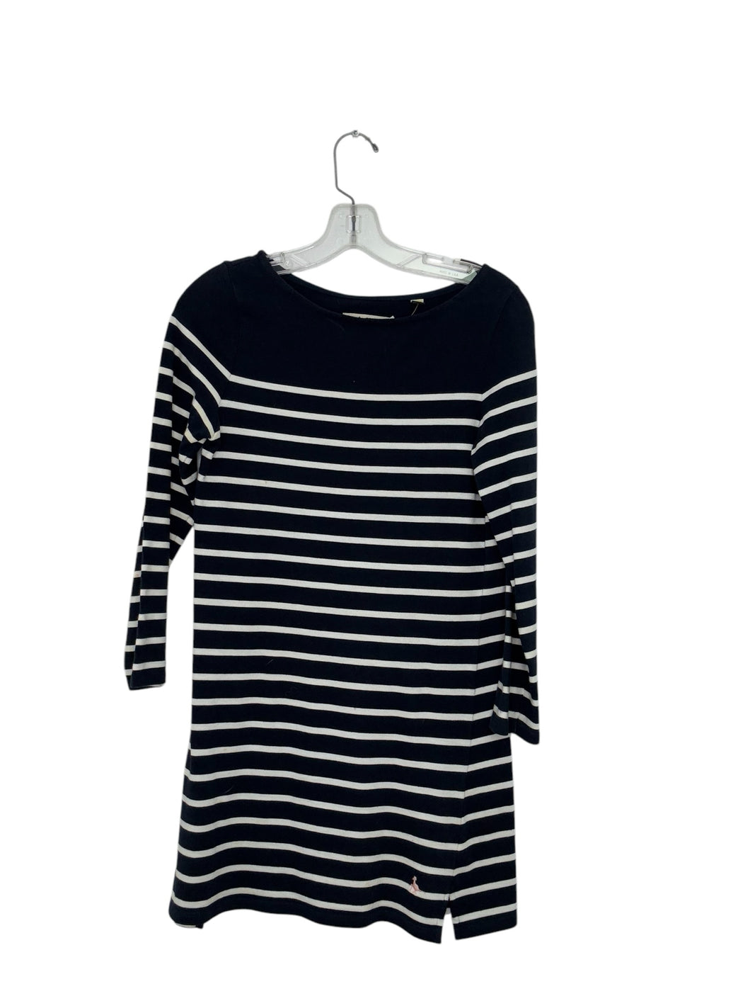 Jack Wills Size Small Navy Stripe Pre-Owned Dress- Ladies