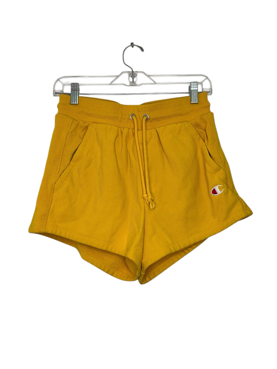 Champion Size Medium Gold Pre-Owned Shorts- Ladies