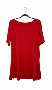 Eileen Fisher Size Medium Red Pre-Owned Top- Ladies