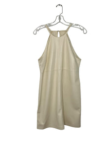 Steve Madden Size Medium Cream Pre-Owned Dress- Ladies