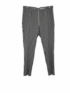 J McLaughlin Size 10 Navy Check Pre-Owned Pants- Ladies