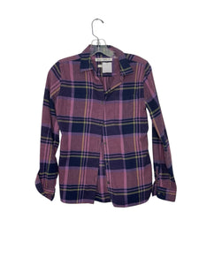 Woolrich Size X- Small Purple Plaid Pre-Owned Shirt- Ladies