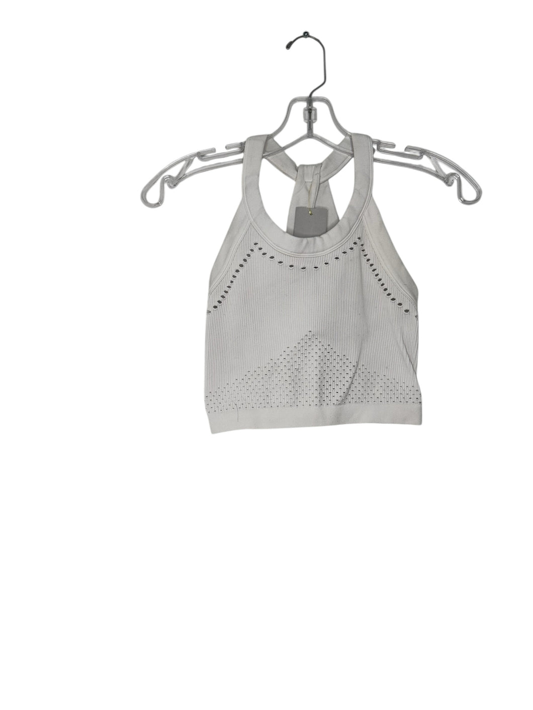 Free People Size XS/S White Pre-Owned Tank Top- Ladies