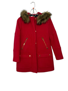 J Crew Size 0P Red New w/ Tags Coat- Ladies