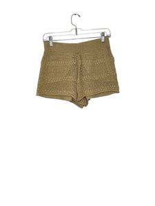 Free People Size Small Tan Pre-Owned Shorts- Ladies