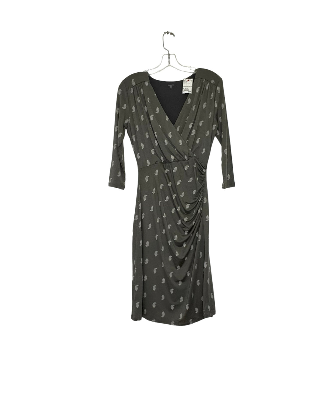 Garnet Hill Size X- Small Grey Print Dress- Ladies