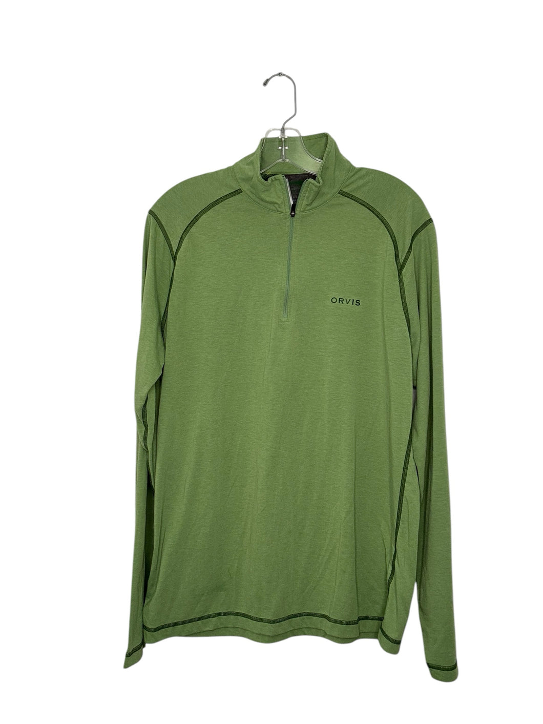 Orvis Size M Green Pre-Owned Pullover- Mens