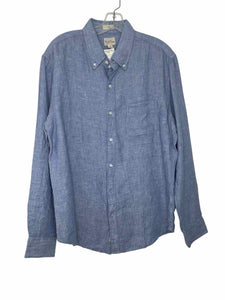 J Crew Size L Blue Pre-Owned Shirt- Mens