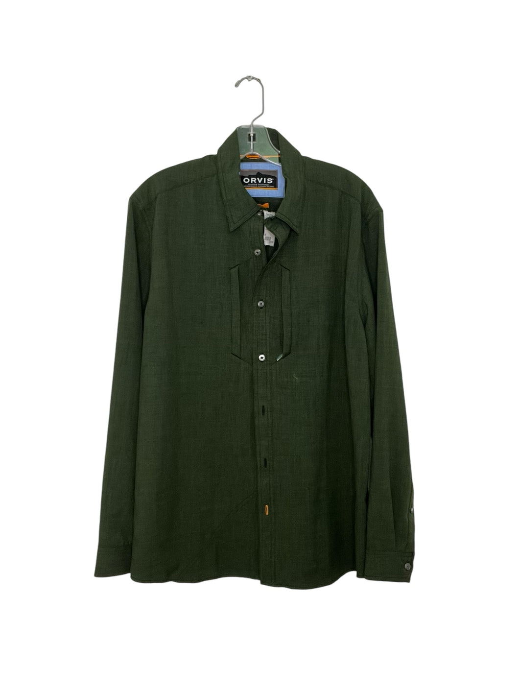 Orvis Size M Green Pre-Owned Shirt- Mens