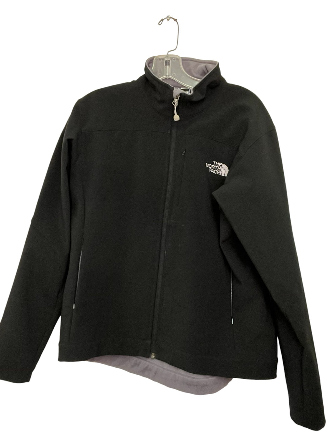 North Face Size Large Black Pre-Owned Jacket- Ladies