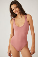 Load image into Gallery viewer, Free People Size X- Small Dusty Rose Bodysuit- Ladies
