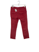 Load image into Gallery viewer, Nili Lotan Size 2 Red Pre-Owned Pants- Ladies
