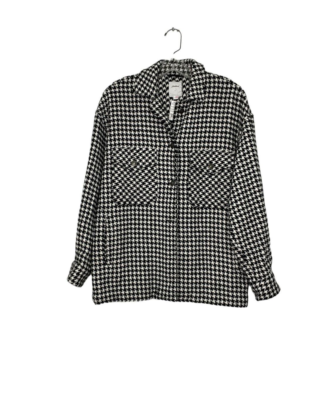 Size Medium Houndstooth Jacket- Ladies