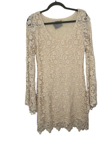 Size Small Cream Pre-Owned Dress- Ladies