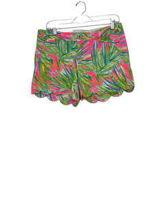 Lilly Pulitzer Size 6 Multi Pre-Owned Shorts- Ladies