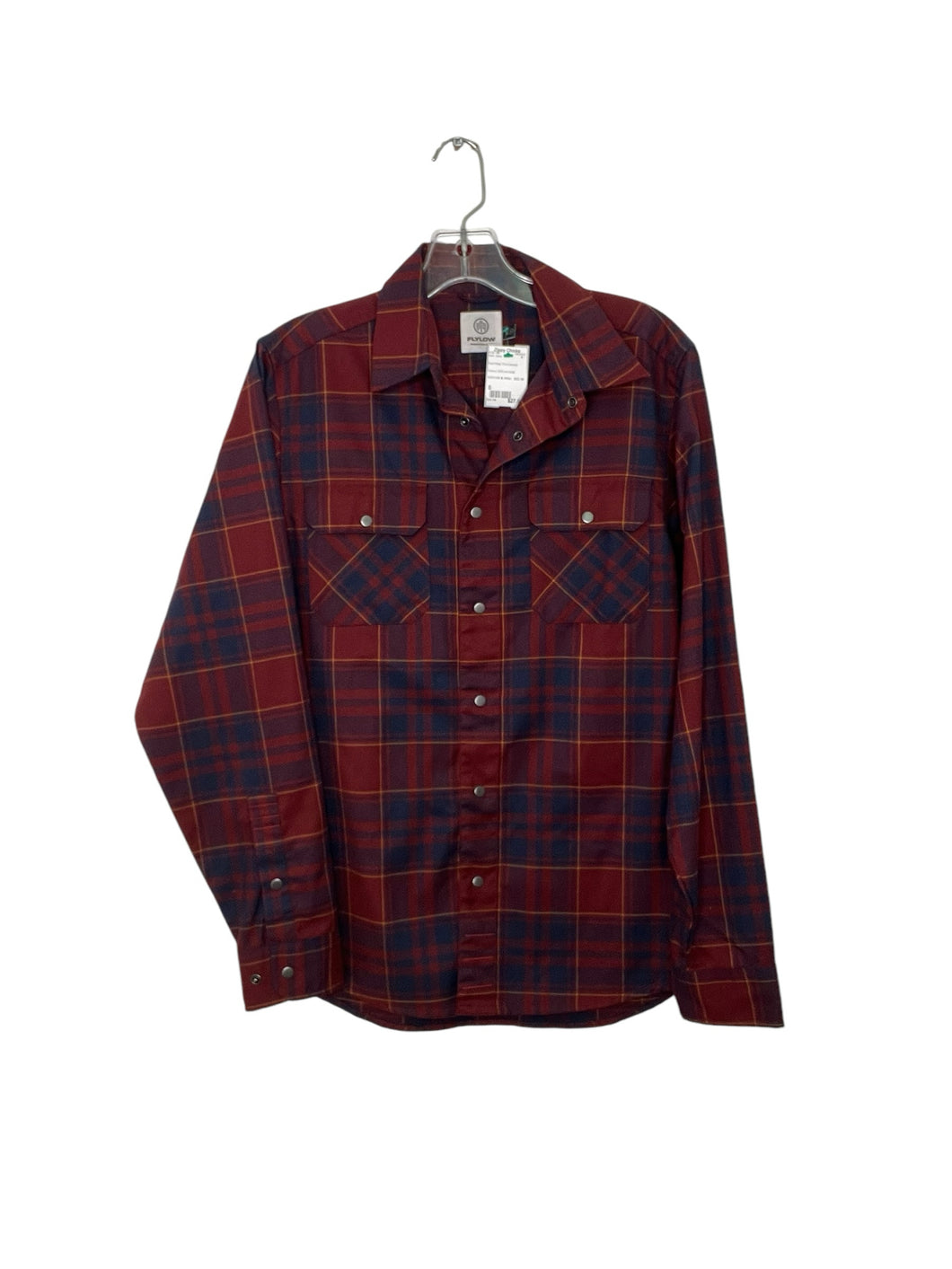 Size S Red Plaid Pre-Owned Shirt- Mens