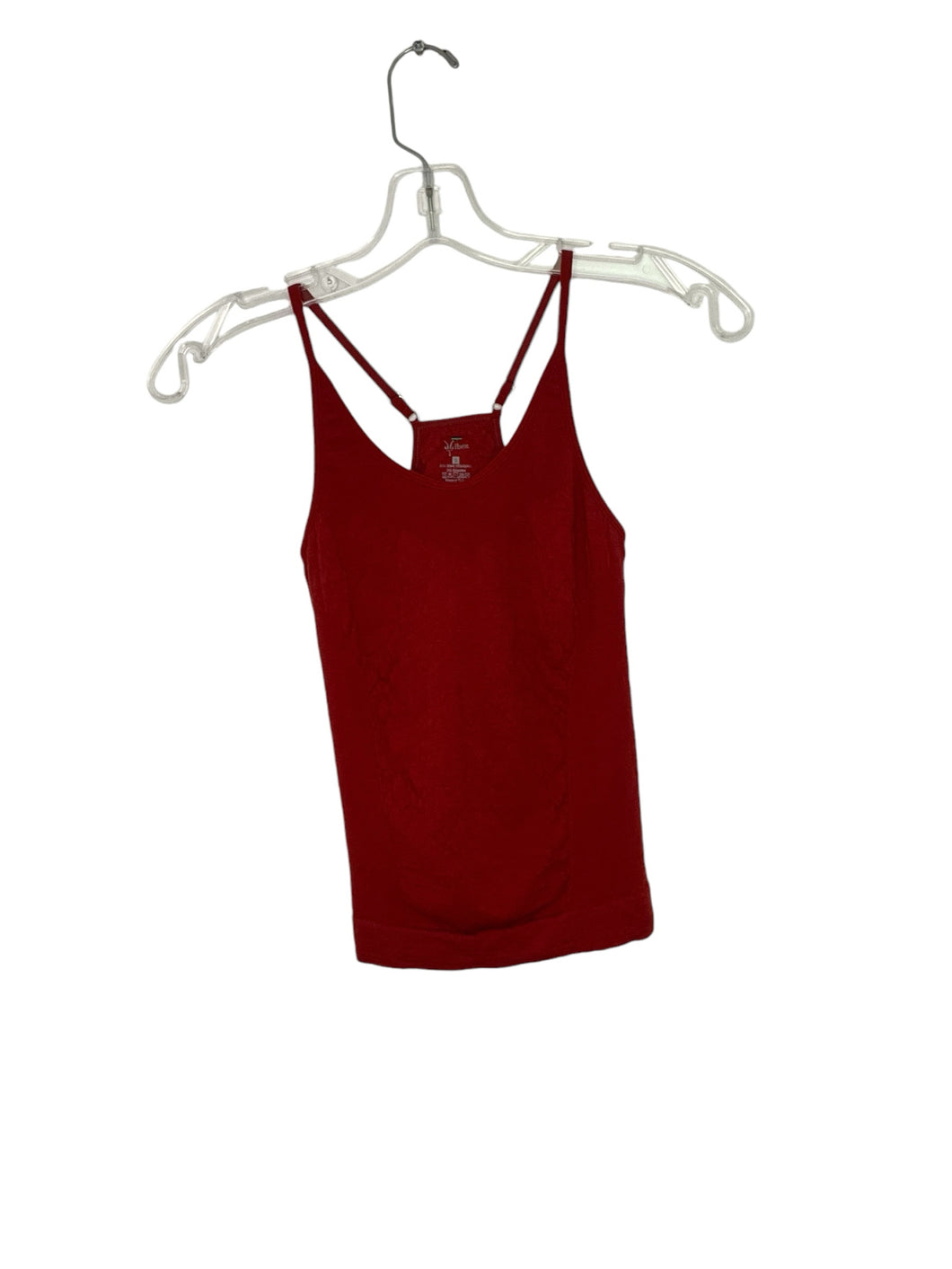 IBEX Size Small Red Pre-Owned Tank Top- Ladies