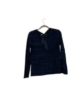 Load image into Gallery viewer, Brooks Brothers Size Medium Navy Pre-Owned Sweater- Ladies
