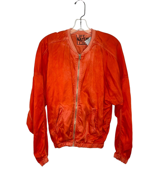 Free City Size X- Small Orange Pre-Owned Jacket- Ladies