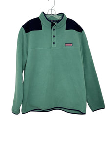 Vineyard Vines Size XL Green Pre-Owned Fleece- Mens