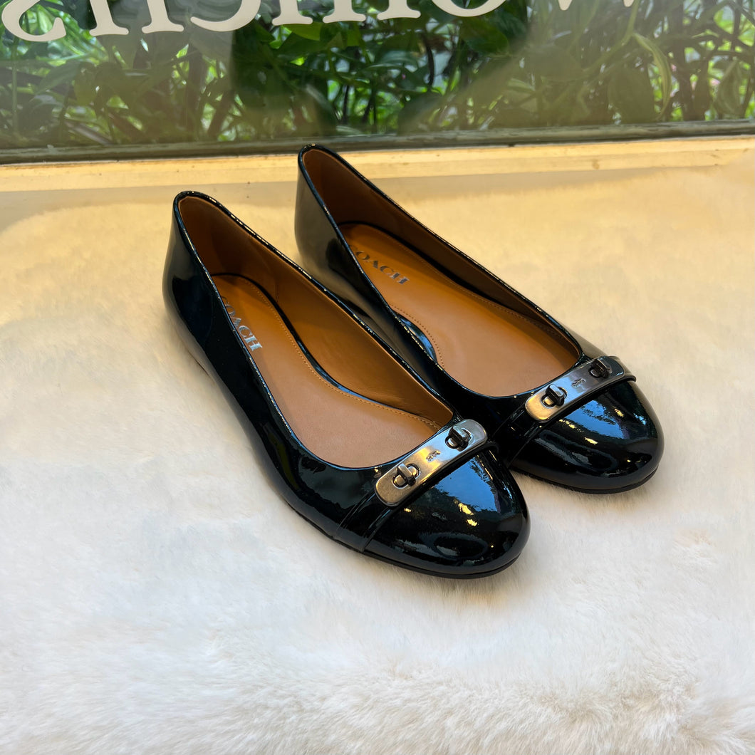 Coach Size 9.5 Black Shoes- Ladies