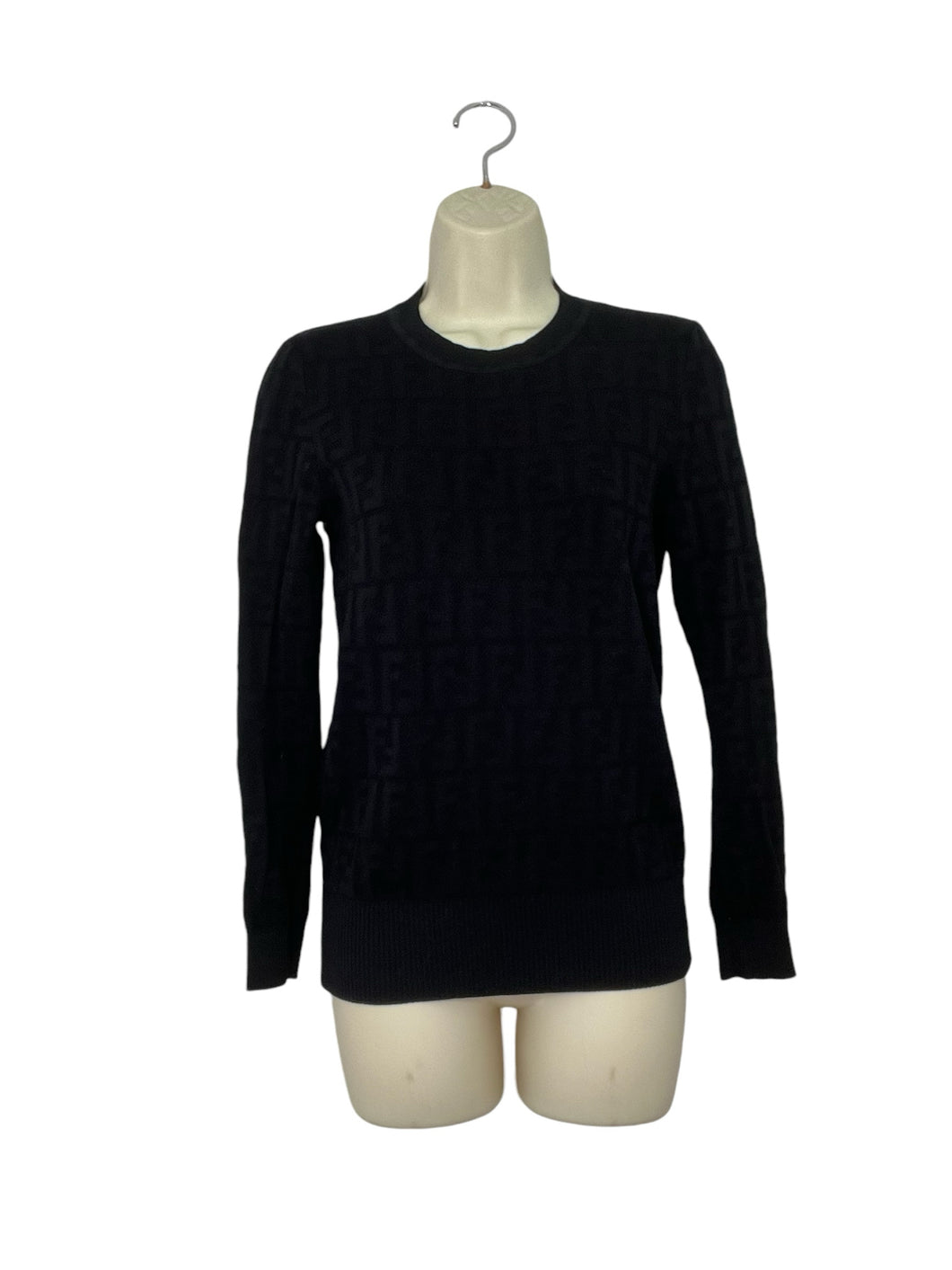 Fendi Size XS/S Black Pre-Owned Sweater- Ladies