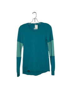 Mons Royale Size Small Turquoise Pre-Owned Top- Ladies