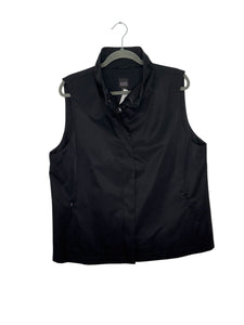 Eileen Fisher Size X-Large Black Pre-Owned Vest- Ladies