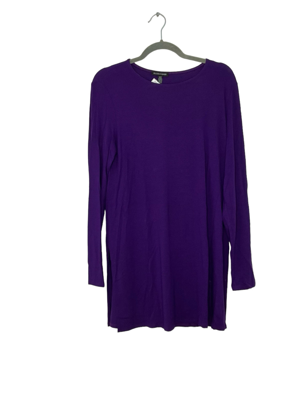 Eileen Fisher Size Small Purple Pre-Owned Top- Ladies