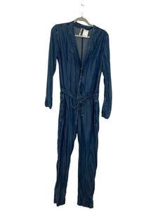 Free People Size 2 Chambray Jumpsuit- Ladies