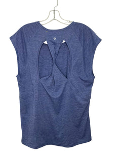 Lululemon Size Medium Blue Pre-Owned T-Shirt- Ladies