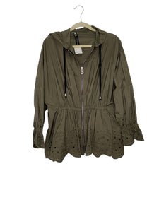 Zara Size X- Small Army Green Pre-Owned Jacket- Ladies