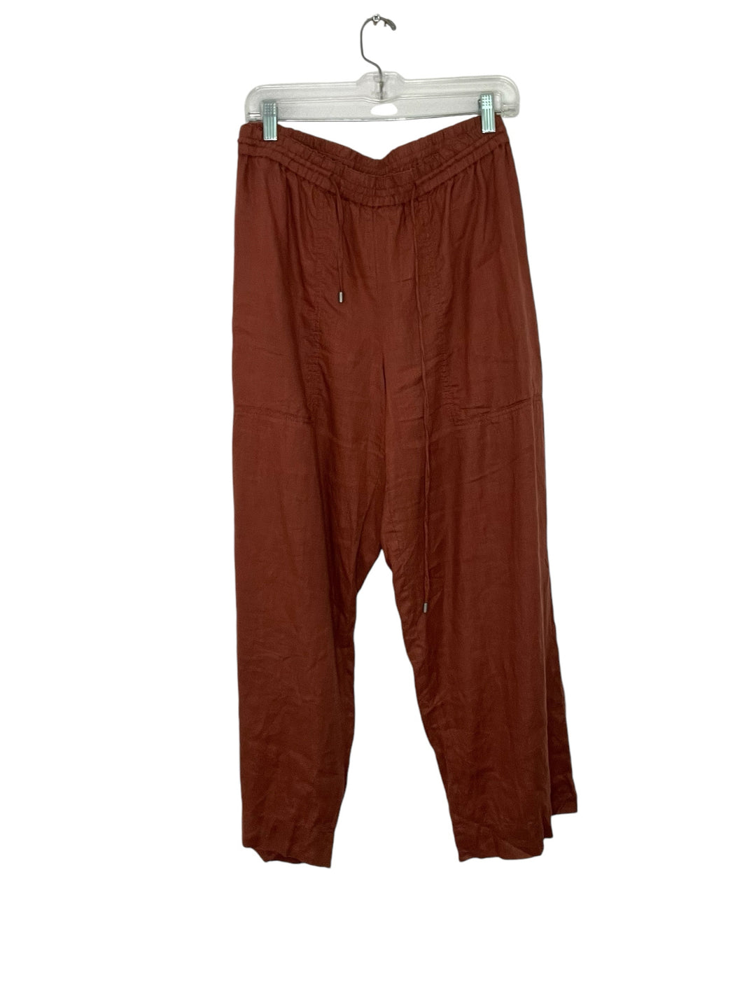 Eileen Fisher Size 1X Rust Pre-Owned Pants- Ladies