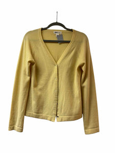 TSE Say Size Large Pale Yellow Pre-Owned Sweater- Ladies