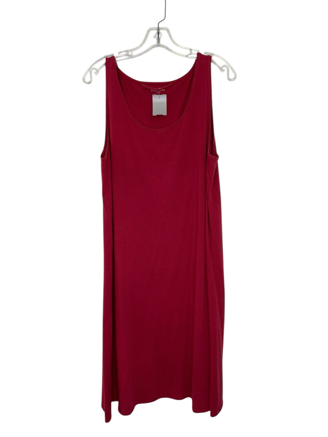 Eileen Fisher Size X-Large Red Pre-Owned Dress- Ladies