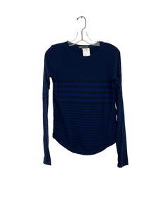 Vince Size X- Small Blue Stripe Pre-Owned Top- Ladies