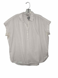 Madewell Size Medium White Pre-Owned Shirt- Ladies