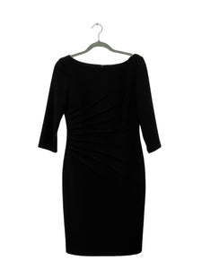 David Meister Size 6 Black Pre-Owned Dress- Ladies