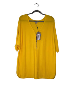 Hilary Radley Size Medium Yellow Sweater- Ladies