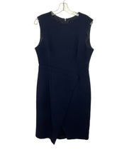 Load image into Gallery viewer, Topshop Size 10 Navy Pre-Owned Dress- Ladies
