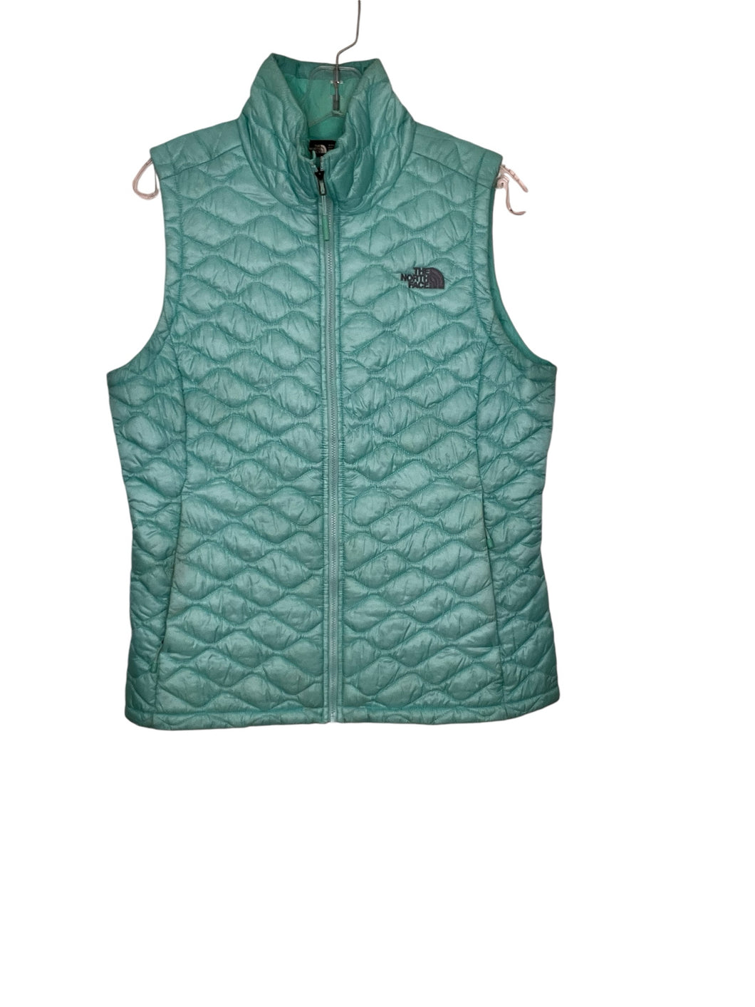 North Face Size Medium Mint Pre-Owned Vest- Ladies